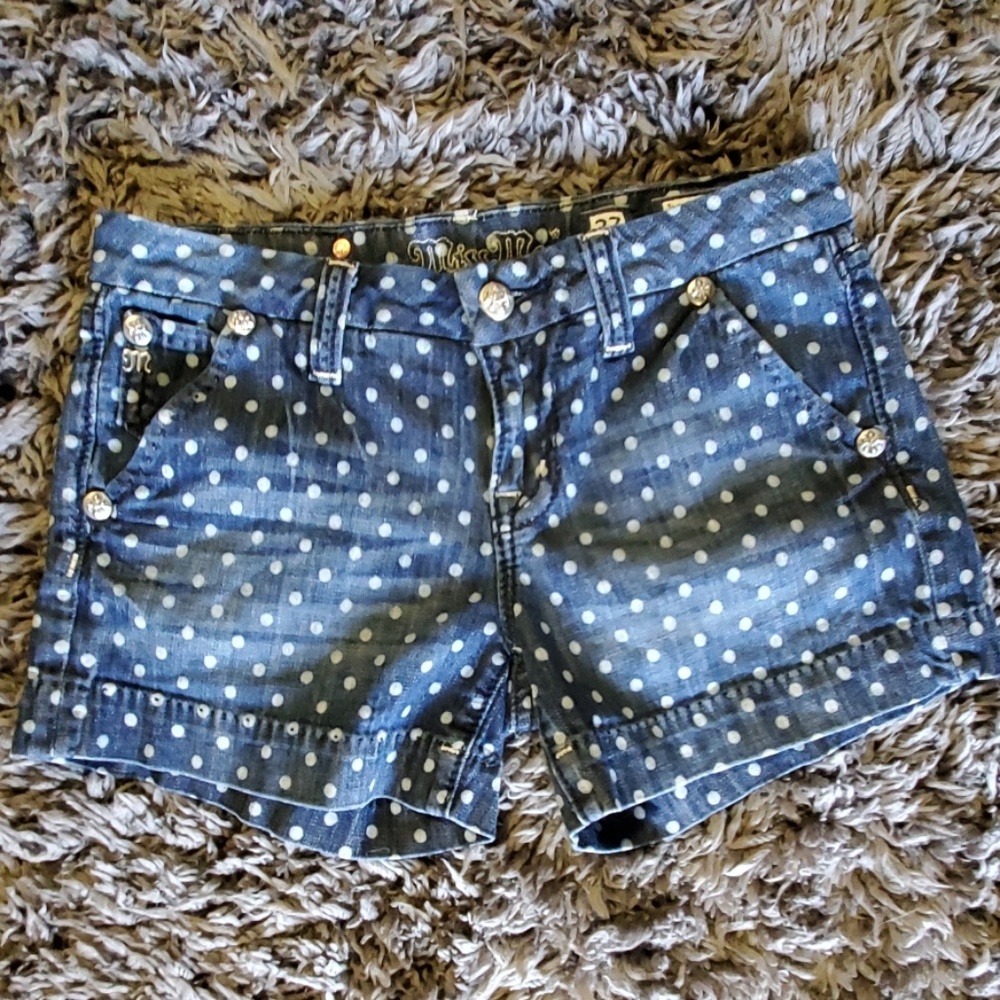 Miss me pokadot shorts